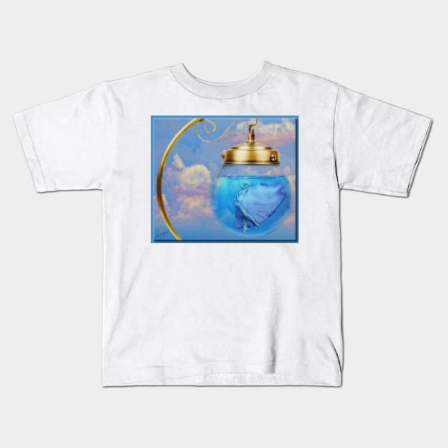 Aqua Ballet Kids T-Shirt by rgerhard